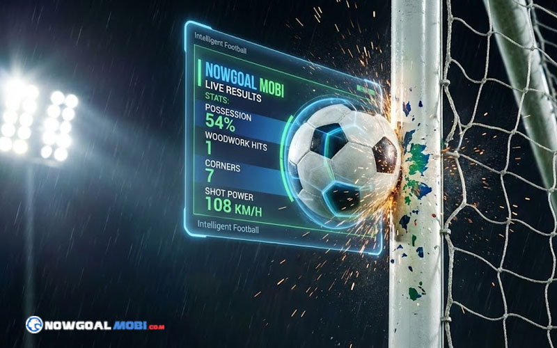 Deeply analyze Nowgoal mobi live results stats including possession and woodwork hits