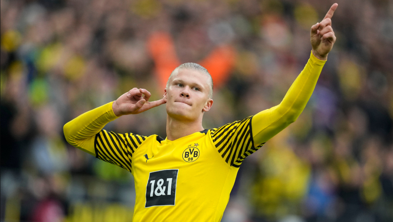 Outstanding performances earned Haaland a move to Manchester City the following summer