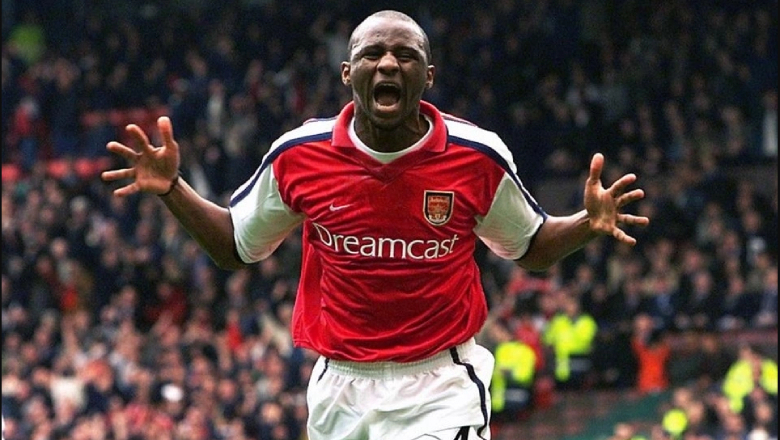 Vieira captained Arsenal to their historic unbeaten Premier League title in 2004
