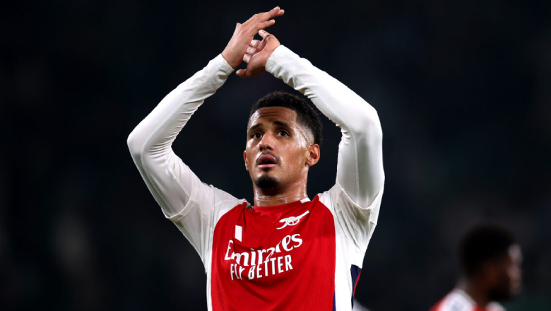 Saliba helped Arsenal reach the semi-finals with outstanding performances