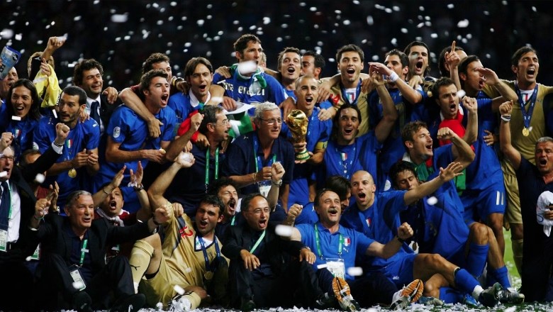 Marcello Lippi&rsquo;s Italy won the 2006 World Cup amid the Calciopoli scandal