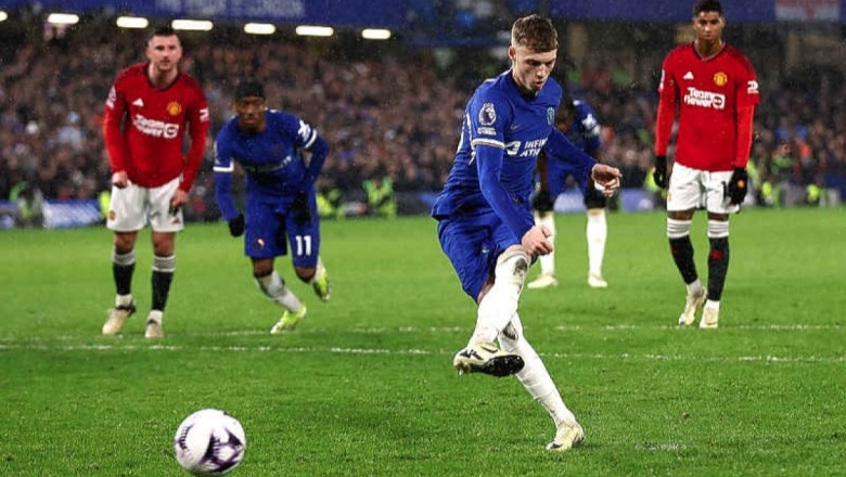 Palmer starred as the hero, securing a comeback win for Chelsea against Man United in 2023/24