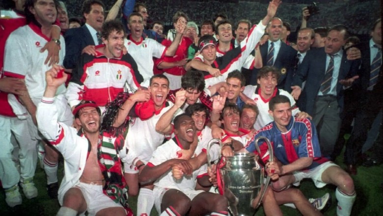The 1993/94 season is widely regarded as the greatest in AC Milan&rsquo;s history