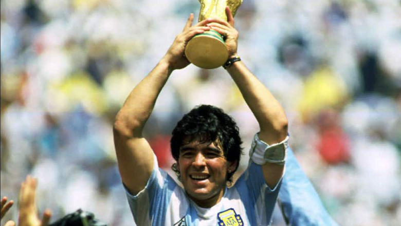 Maradona&rsquo;s 1986 heroics turned him into a symbol of national hope