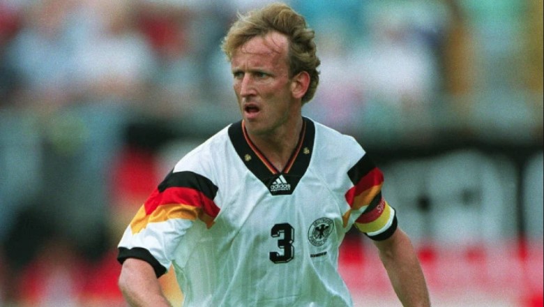 Andreas Brehme's ambipedal ability allowed him to cross from any angle on the pitch