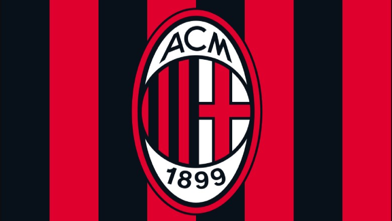The AC Milan crest fuses the city's red cross with the club's iconic 